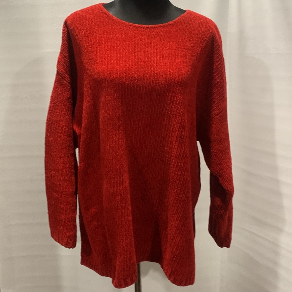 Cassini Woman Sweater Size 18/20 Color Red
